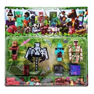 Ігровий набір фігурок з гри "Майнкрафт" 48414-1 з аксесуарами - Інтернет-магазин спільних покупок ToGether