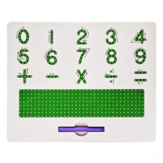 Дошка навчальна магнітна Цифри та знаки TSQ-406 зі стілусом - Інтернет-магазин спільних покупок ToGether