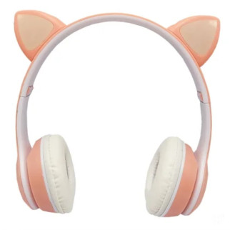 Дитячі навушники з котячими вушками VIV-23M(Pink) - Інтернет-магазин спільних покупок ToGether