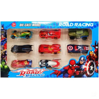 Набір машинок "Супер героїв Road Racing" FD36-B-1, 8 шт - Інтернет-магазин спільних покупок ToGether