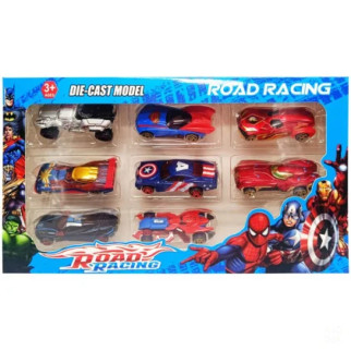 Набір машинок "Супер героїв Road Racing" FD36-B-2, 8 шт - Інтернет-магазин спільних покупок ToGether
