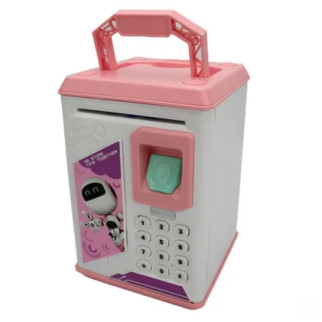 Дитяча іграшка Сейф скарбничка на батарейках 906(Pink) рожевий - Інтернет-магазин спільних покупок ToGether