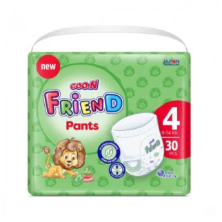 Трусики-підгузки Goo.N Friend для дітей 9-14 кг (4, 30 шт) - Інтернет-магазин спільних покупок ToGether