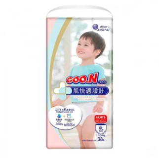 Трусики-підгузки Goo.N Plus для дітей (XL, 12-20 кг, 38шт) - Інтернет-магазин спільних покупок ToGether