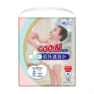 Трусики-підгузки Goo.N Plus для дітей (M, 6-12 кг) - Інтернет-магазин спільних покупок ToGether