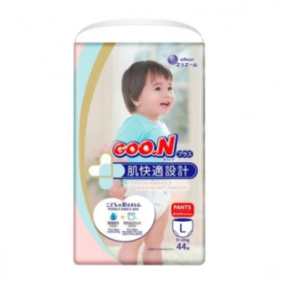 Трусики-підгузки Goo.N Plus для дітей (L, 9-14 кг, 44 шт) - Інтернет-магазин спільних покупок ToGether