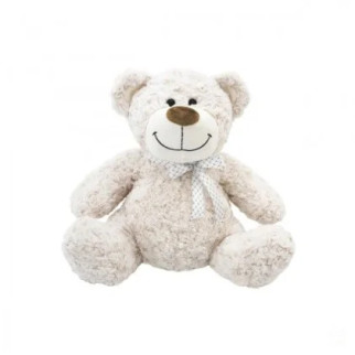 M'як. ігр. – Ведмідь (білий, з бантом, 35 cm) - Інтернет-магазин спільних покупок ToGether