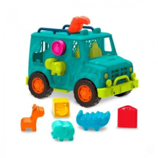 Ігровий набір-сортер - Вантажівка Сафарі (колір море) - Інтернет-магазин спільних покупок ToGether