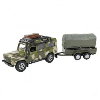 Ігровий набір – Land Rover Defender Mілітарі (з причепом) - Інтернет-магазин спільних покупок ToGether