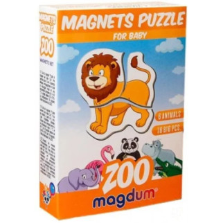 Магнітні пазли Magdum Зоо ML4031-18 EN - Інтернет-магазин спільних покупок ToGether