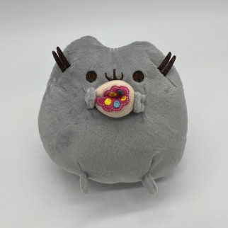 Уцінка!!! Плюшева м'яка іграшка Кіт Пушин з пончиком 15х18см Pusheen Cat - Інтернет-магазин спільних покупок ToGether