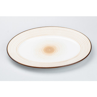 Тарілка плоска кругла керамічна 13 см тарілка обідня - Інтернет-магазин спільних покупок ToGether