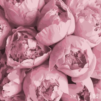 Картина за номерами. Art Craft "Рожева ніжність" 40 * 40 см 13103-AC - Інтернет-магазин спільних покупок ToGether