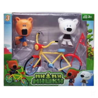 Ігровий набір Ве-ве-ведмедики на велосипеді 171052, 2 фігурки - Інтернет-магазин спільних покупок ToGether