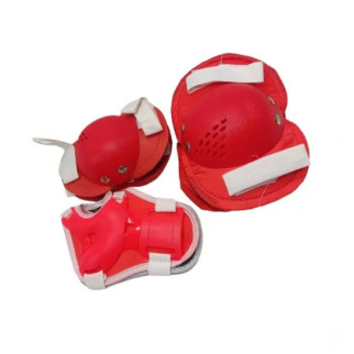 Комплект захисний дитячий MS 0032-2(Red) наколінники, налокітники, зап'ястя - Інтернет-магазин спільних покупок ToGether