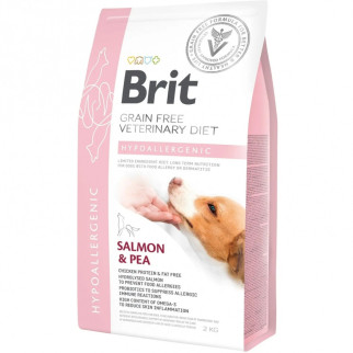 Brit VetDiets Grain Free Hypoallergenic с лососем сухой корм для собак при пищевой аллергии 2 кг  - Інтернет-магазин спільних покупок ToGether