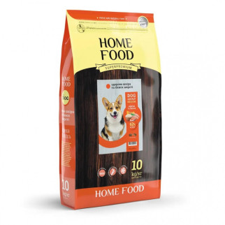 Home Food dog adult medium индейка и лосось корм здоровая кожа и блеск шерсти 10 кг  - Інтернет-магазин спільних покупок ToGether
