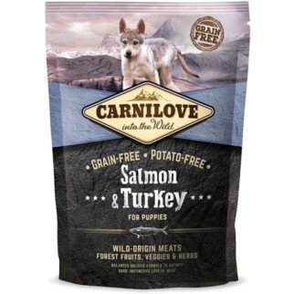 Carnilove Puppy с лососем и индейкой сухой корм для щенков всех пород 1.5 кг  - Інтернет-магазин спільних покупок ToGether