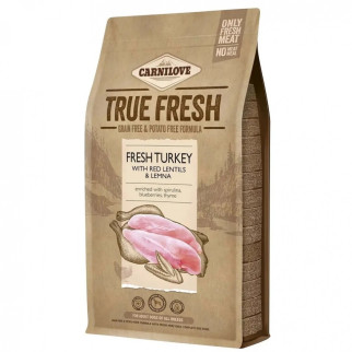 Carnilove True Fresh TURKEY for Adult dogs с индейкой сухой корм для собак 1,4 кг  - Інтернет-магазин спільних покупок ToGether