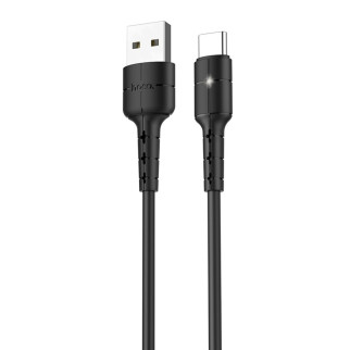 Кабель HOCO X30 Star Charging data cable for Type-C Black (6957531091172) - Інтернет-магазин спільних покупок ToGether