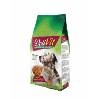Корм DeliVit Adult Dog Maintenmento сухий з м'ясом для дорослих собак 20 кг - Інтернет-магазин спільних покупок ToGether