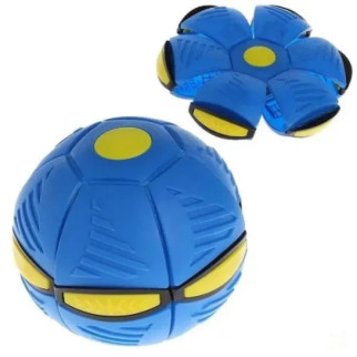 Летючий трансформерний м'яч 1002-3 світиться (Синій) - Інтернет-магазин спільних покупок ToGether