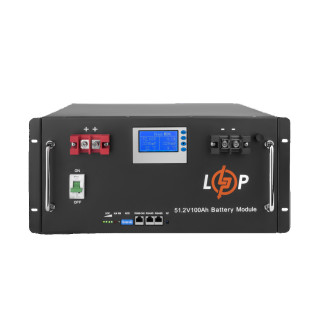 Акумулятор LP LiFePO4 48V - 100 Ah (Smart BMS 100A) з LCD RM - Інтернет-магазин спільних покупок ToGether