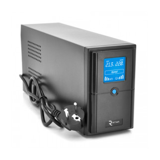 ИБП Ritar  E-RTM500 (300W) ELF-D, LCD, AVR, 2st, 2xSCHUKO socket, 1x12V7Ah, metal Case Q4 (370*130*210) 4.8 кг - Інтернет-магазин спільних покупок ToGether