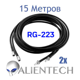 Кабель Alientech RG223 15 метрів (2 дроти) - Інтернет-магазин спільних покупок ToGether