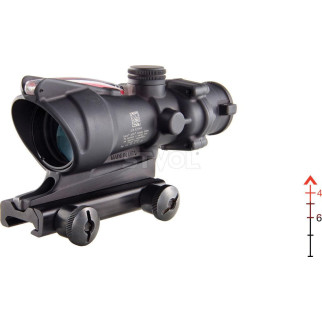 Приціл оптичний TRIJICON ACOG 4x32 Red Chevron BAC NS - Інтернет-магазин спільних покупок ToGether