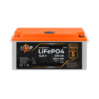 Акумулятор LP LiFePO4 для ДБЖ LCD 12V (12,8V) - 230 Ah (2944Wh) (BMS 100A/50A) пластик - Інтернет-магазин спільних покупок ToGether