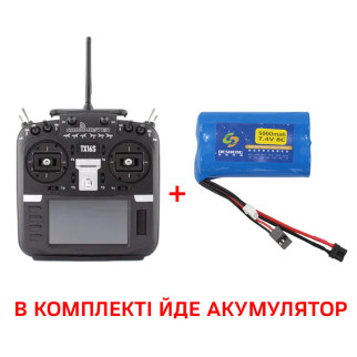 Пульт RadioMaster TX16S MKII ELRS M2 + Акумуляторна батарея на 5000mAh 7.4V - Інтернет-магазин спільних покупок ToGether