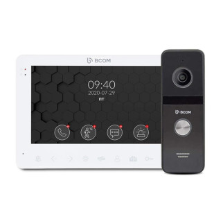 Комплект відеодомофона BCOM BD-780FHD White Kit - Інтернет-магазин спільних покупок ToGether