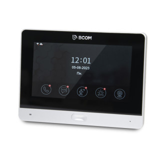 Wi-Fi відеодомофон BCOM BD-760FHD/T Silver з підтримкою Tuya Smart - Інтернет-магазин спільних покупок ToGether