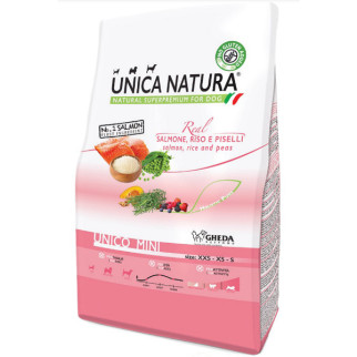  Unica Natura Unico Mini - Лосось, рис і горох (28,5/18) 7,5kg - Інтернет-магазин спільних покупок ToGether