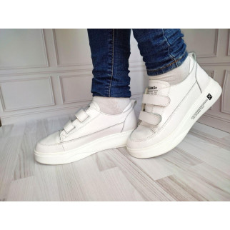 Кросівки жіночі шкіра без бренду білі 39 (ЖК-26) - Інтернет-магазин спільних покупок ToGether