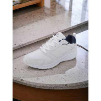 Кросівки чоловічі Restime White з натуральної шкіри - Інтернет-магазин спільних покупок ToGether