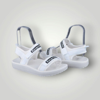 Босоніжки жіночі без бренду білі з Velcro 36 (ЖЛ-4/2) - Інтернет-магазин спільних покупок ToGether
