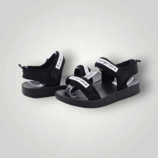 Босоніжки жіночі чорні з Velcro 36 (ЖЛ-4) - Інтернет-магазин спільних покупок ToGether