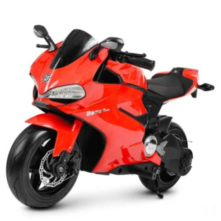 Мотоцикл M 4262EL-3 1 мотор 250W, 2 акум. 12V9AH, колеса EVA, шкір.сидіння, світло, червоний. - Інтернет-магазин спільних покупок ToGether