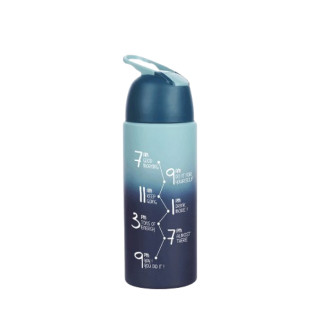 Пляшка для напоїв 500мл з покриттям "soft-touch" градієнт ELIF Quick Style TP-637 - Інтернет-магазин спільних покупок ToGether