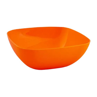 Тарілка 15*15*5,5см пластик глибока помаранч Алеана - Інтернет-магазин спільних покупок ToGether