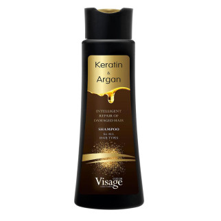 Шампунь для волосся з кератином та аргановою олією Visage, 400 мл - Інтернет-магазин спільних покупок ToGether