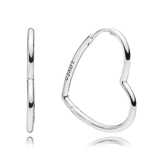 Срібні сережки   "Асиметричні серця" 297822 - Інтернет-магазин спільних покупок ToGether