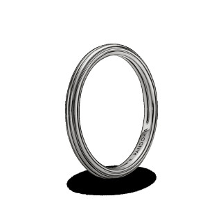 Срібна каблучка з покриттям рутенієм - Інтернет-магазин спільних покупок ToGether