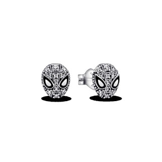 Срібні сережки   "Людина-павук" 292354C01 - Інтернет-магазин спільних покупок ToGether
