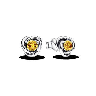 Срібні сережки    "Медове коло вічності" 292334C04 - Інтернет-магазин спільних покупок ToGether