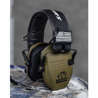 Активні навушники для стрільби Walker's Razor шумозаглушення NRR 23 дБ олива  - Інтернет-магазин спільних покупок ToGether