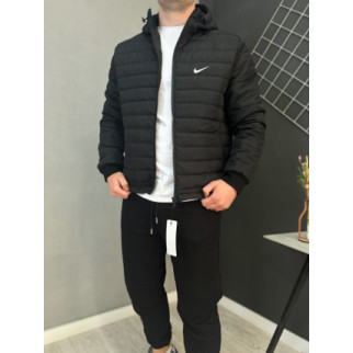 Демісезонна куртка Nike чорна RD357 - Інтернет-магазин спільних покупок ToGether