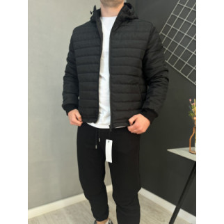 Демісезонна базова куртка чорна RD353 - Інтернет-магазин спільних покупок ToGether